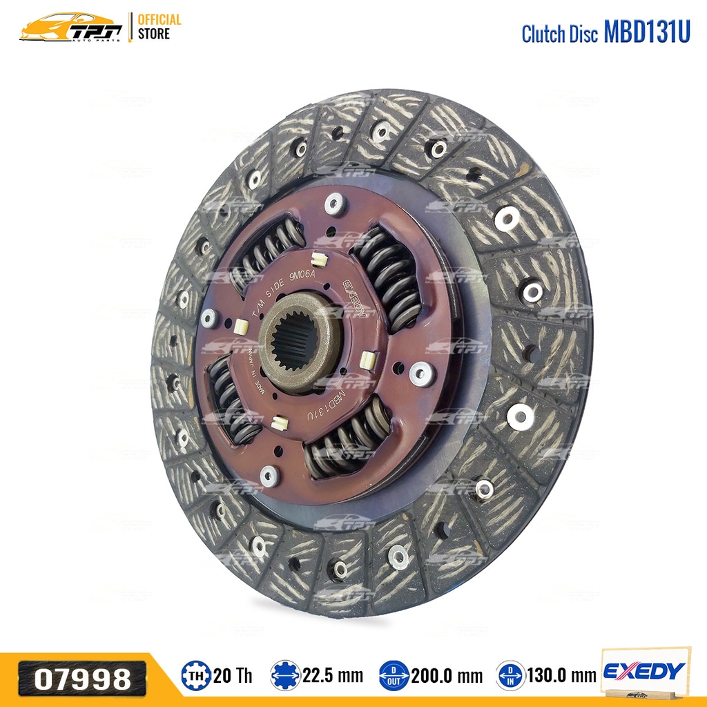 MBD131U Lá Côn Mitsubishi XPANDER [20R-200-22.4] EXEDY - Japan