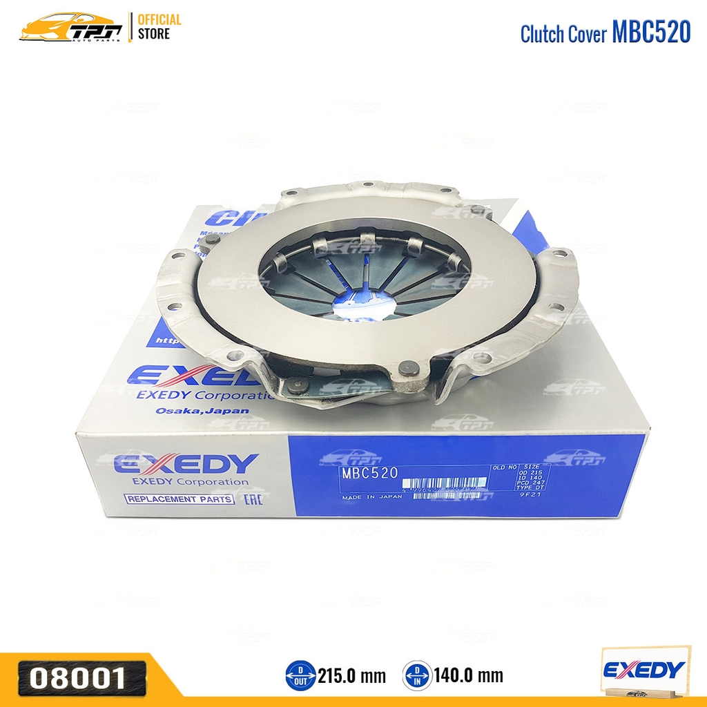 MBC520 Mâm Ép - Bàn Ép Suzuki VITARA - Suzuki APV [215-140] Exedy - Japan