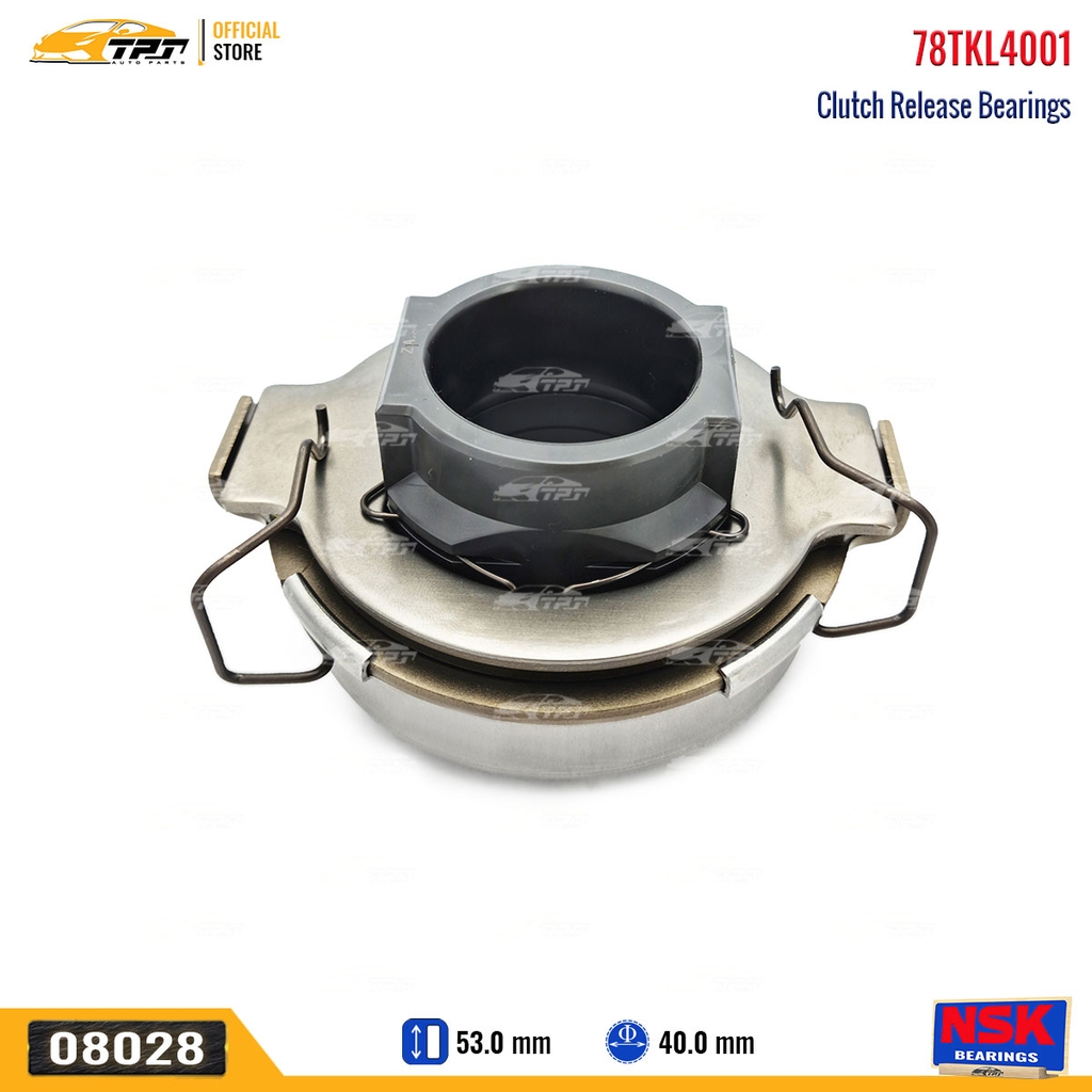 78TKL4001 - Bạc Đạn BiTê Izusu 1T9-5T5 SAMCO 4.3-5.2 (Cao 53MM) [40.0] NSK - Japan