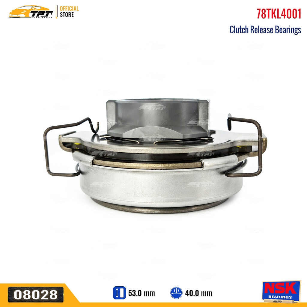 78TKL4001 - Bạc Đạn BiTê Izusu 1T9-5T5 SAMCO 4.3-5.2 (Cao 53MM) [40.0] NSK - Japan