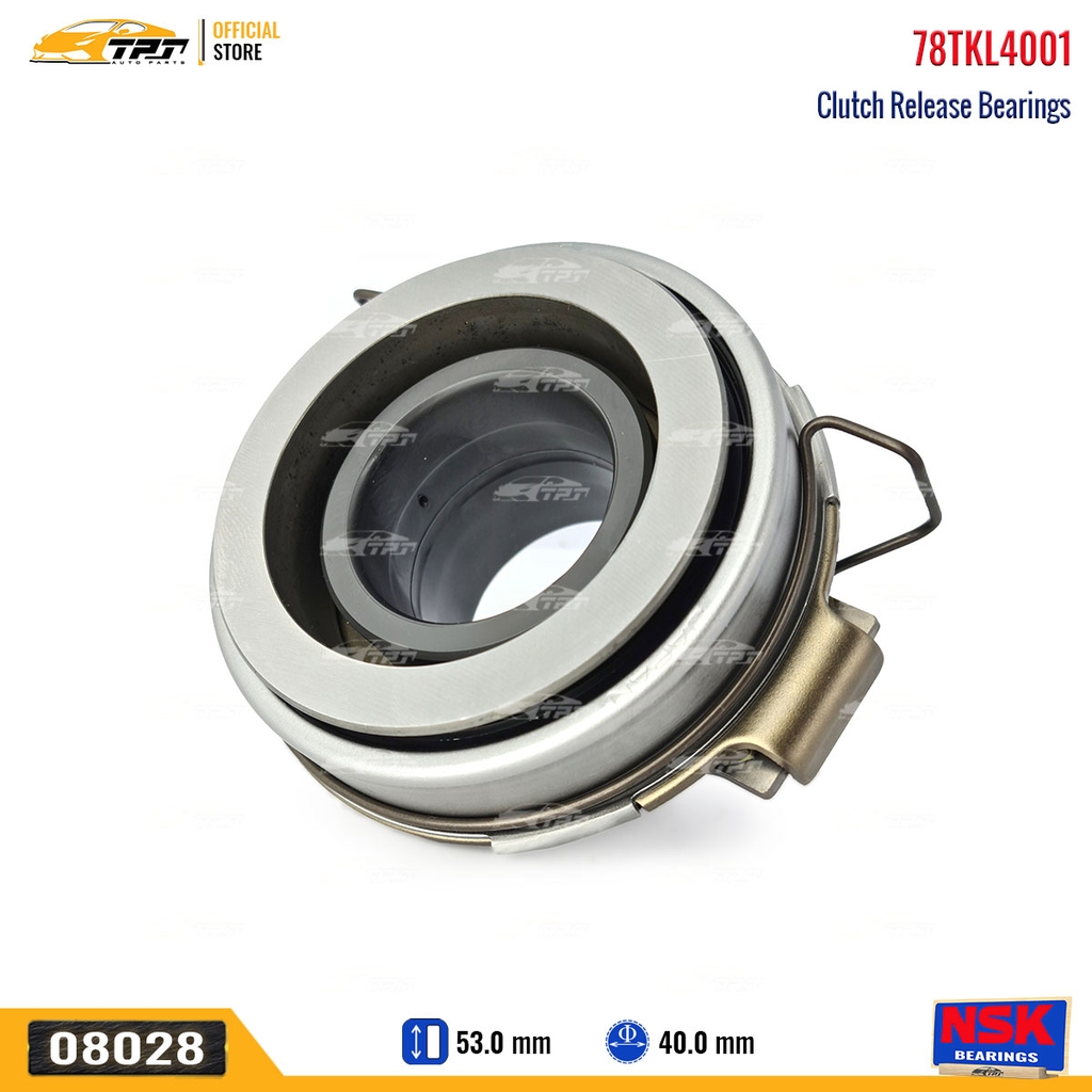 78TKL4001 - Bạc Đạn BiTê Izusu 1T9-5T5 SAMCO 4.3-5.2 (Cao 53MM) [40.0] NSK - Japan