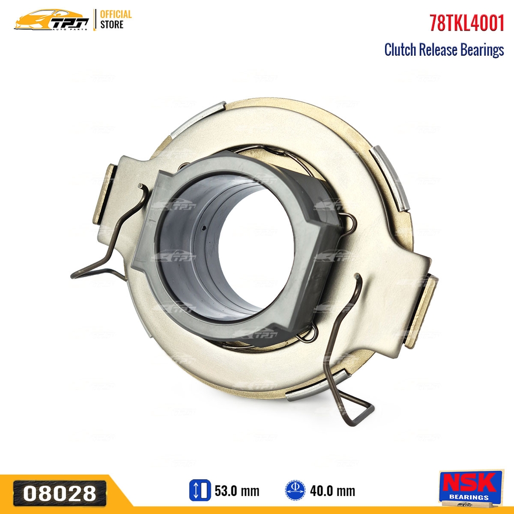 78TKL4001 - Bạc Đạn BiTê Izusu 1T9-5T5 SAMCO 4.3-5.2 (Cao 53MM) [40.0] NSK - Japan