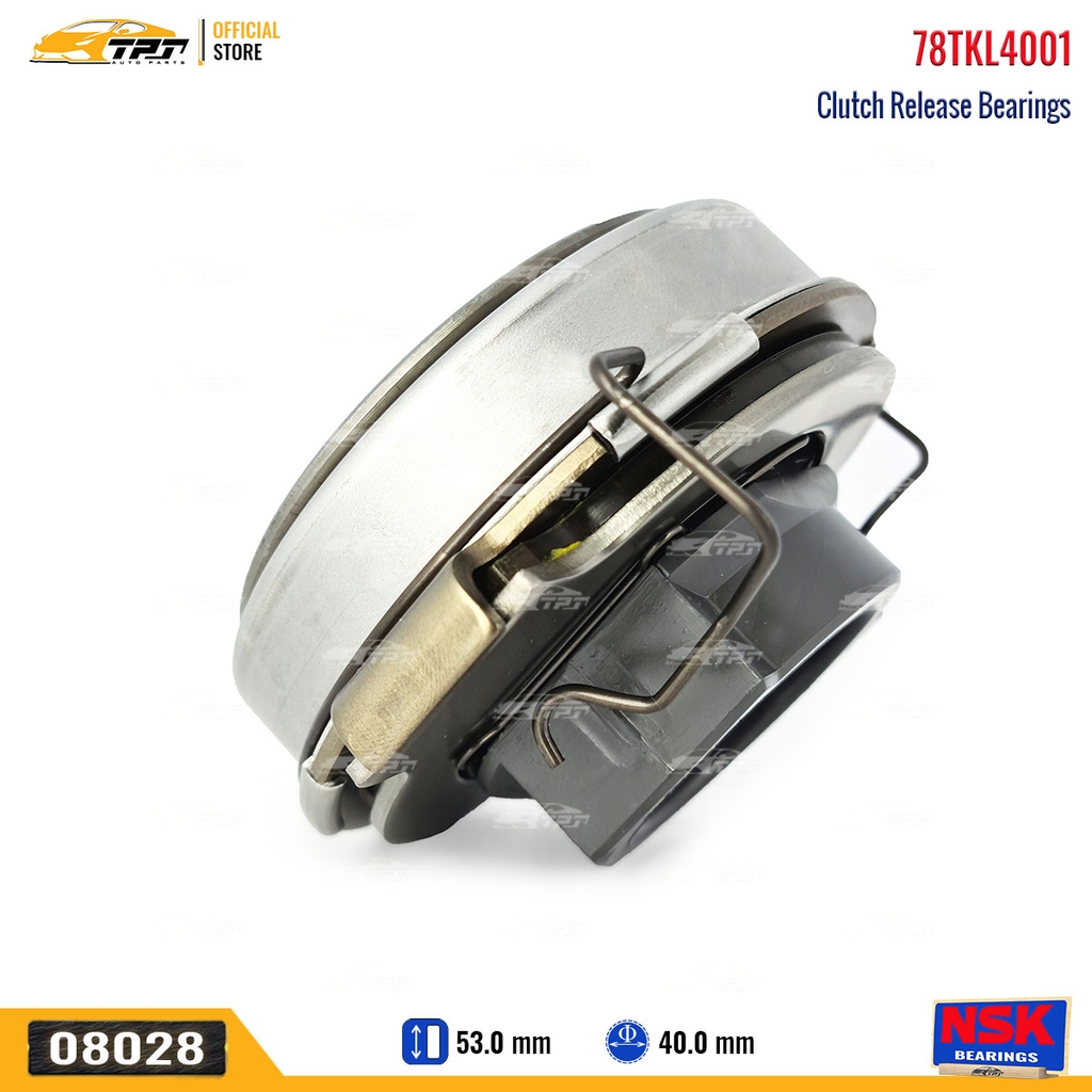 78TKL4001 - Bạc Đạn BiTê Izusu 1T9-5T5 SAMCO 4.3-5.2 (Cao 53MM) [40.0] NSK - Japan