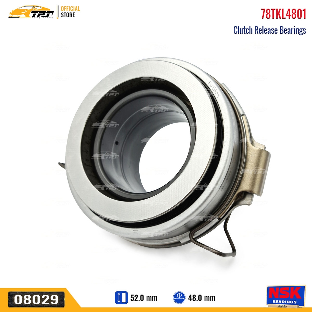 78TKL4801 - Bạc Đạn BiTê Izusu 1T9-3T9 SAMCO 3.0-4.0 (Cao 52MM) [48.0] NSK - Japan