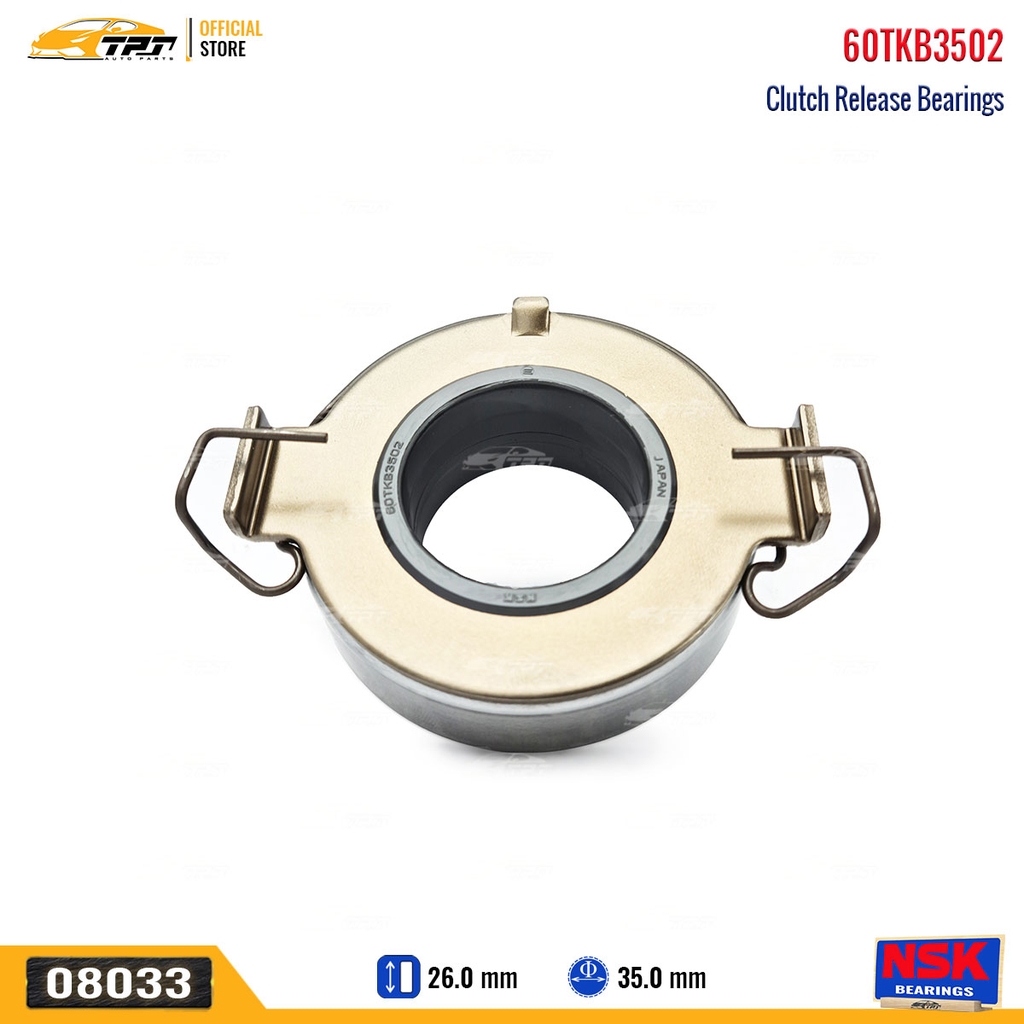 60TKB3502 | Bạc Đạn BiTê Toyota CAMRY 2.4 02-06 3.0 99-02 ALTIS 02-07 RAV4 2.0-2.4 94-08 [35.0] NSK - Japan