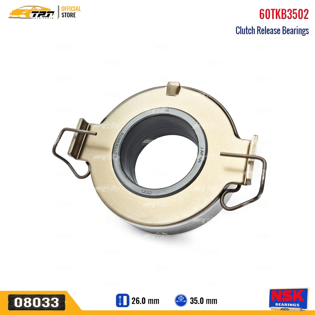 60TKB3502 | Bạc Đạn BiTê Toyota CAMRY 2.4 02-06 3.0 99-02 ALTIS 02-07 RAV4 2.0-2.4 94-08 [35.0] NSK - Japan