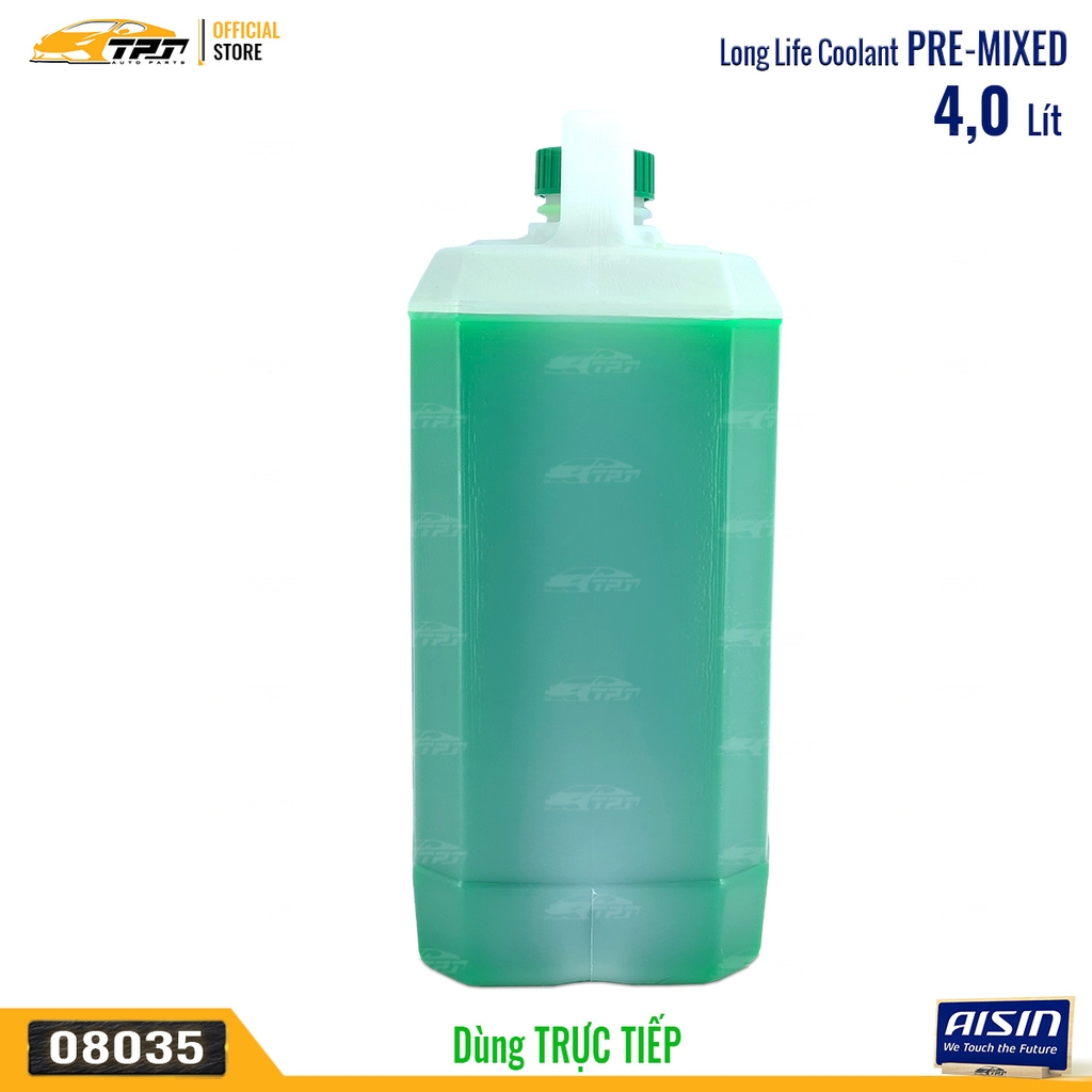 Nước Làm Mát màu XANH - Bình 4 Lít AISIN - Japan