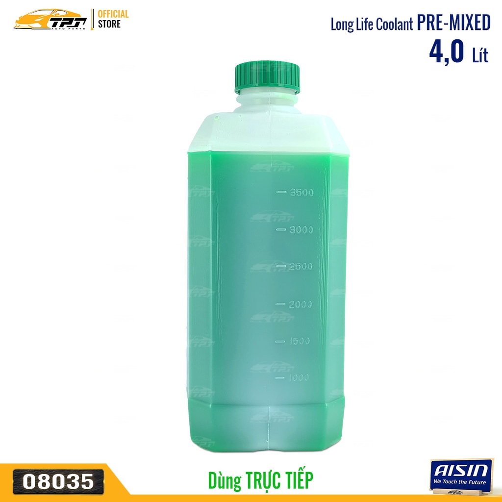 Nước Làm Mát màu XANH - Bình 4 Lít AISIN - Japan