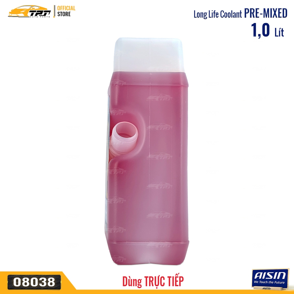 Nước Làm Mát Màu ĐỎ - Bình 1 Lít AISIN - Japan