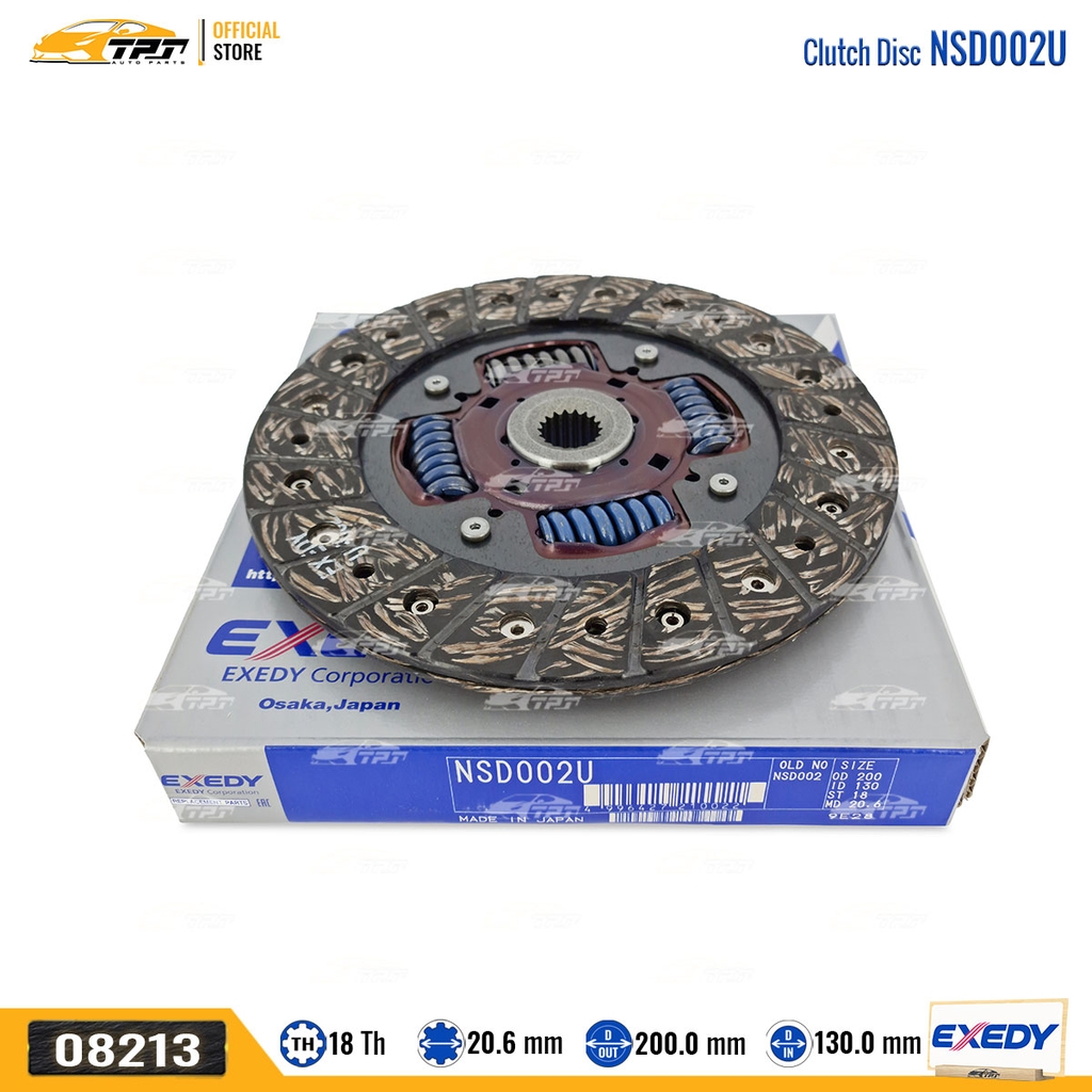 NSD002U Lá Côn Nissan SUNNY 99-05 LIBERTY 82-00 Mazda 323 95-99 [18R-200-20.6] EXEDY - Japan