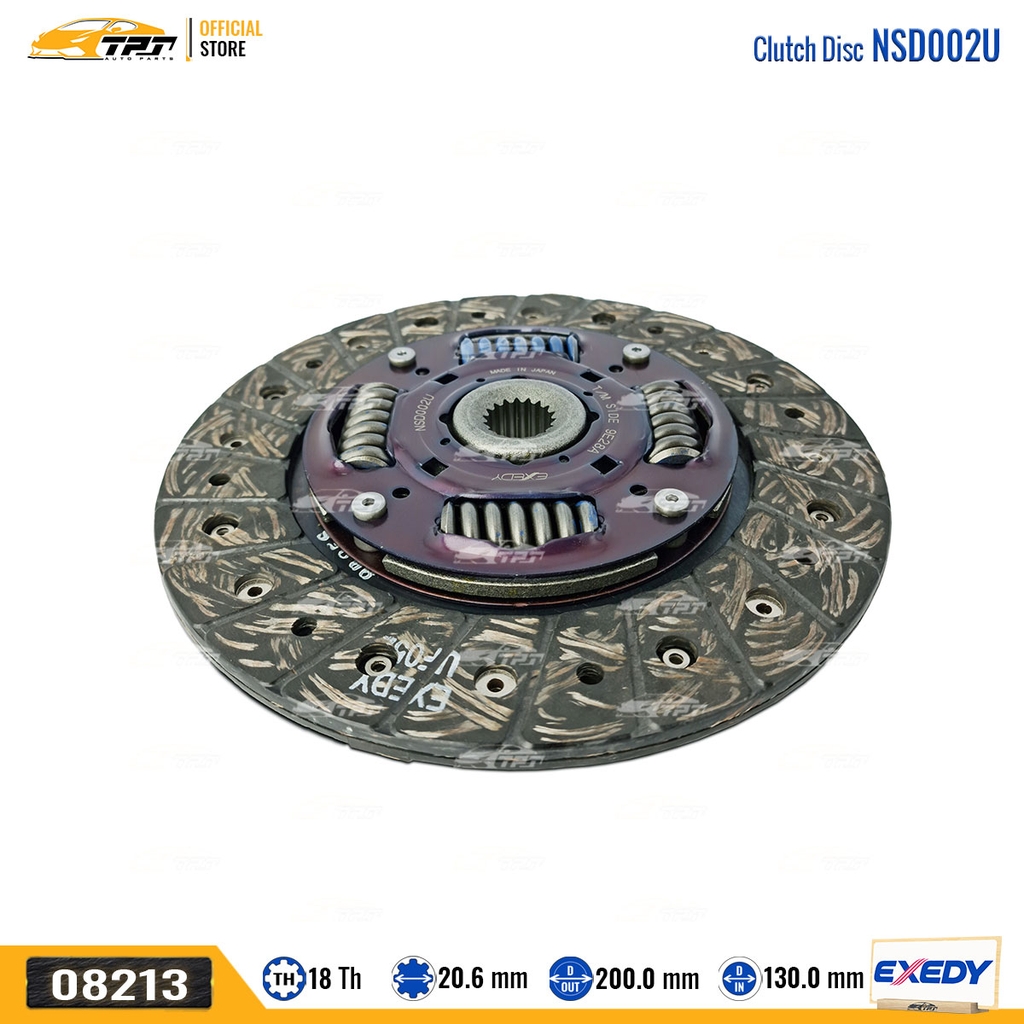 NSD002U Lá Côn Nissan SUNNY 99-05 LIBERTY 82-00 Mazda 323 95-99 [18R-200-20.6] EXEDY - Japan