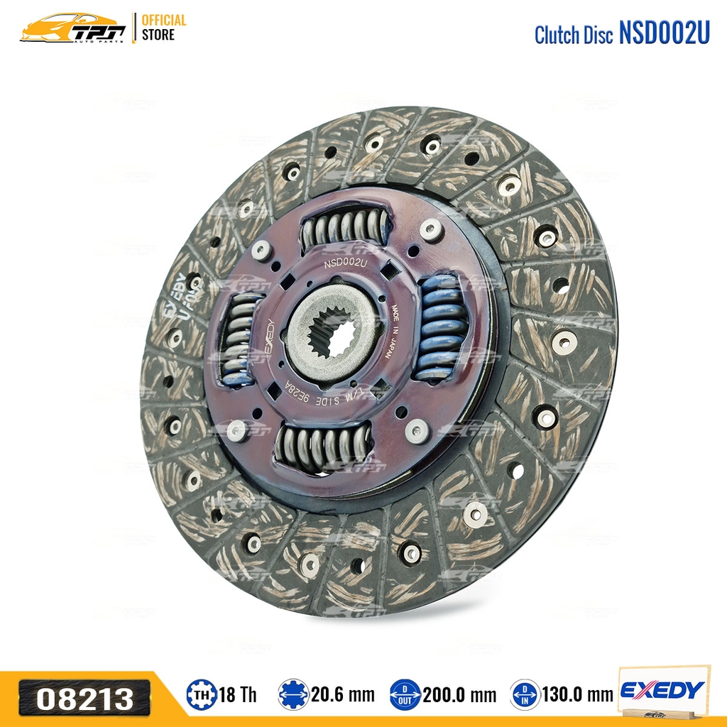 NSD002U Lá Côn Nissan SUNNY 99-05 LIBERTY 82-00 Mazda 323 95-99 [18R-200-20.6] EXEDY - Japan