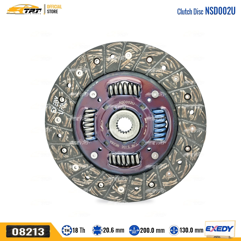 NSD002U Lá Côn Nissan SUNNY 99-05 LIBERTY 82-00 Mazda 323 95-99 [18R-200-20.6] EXEDY - Japan