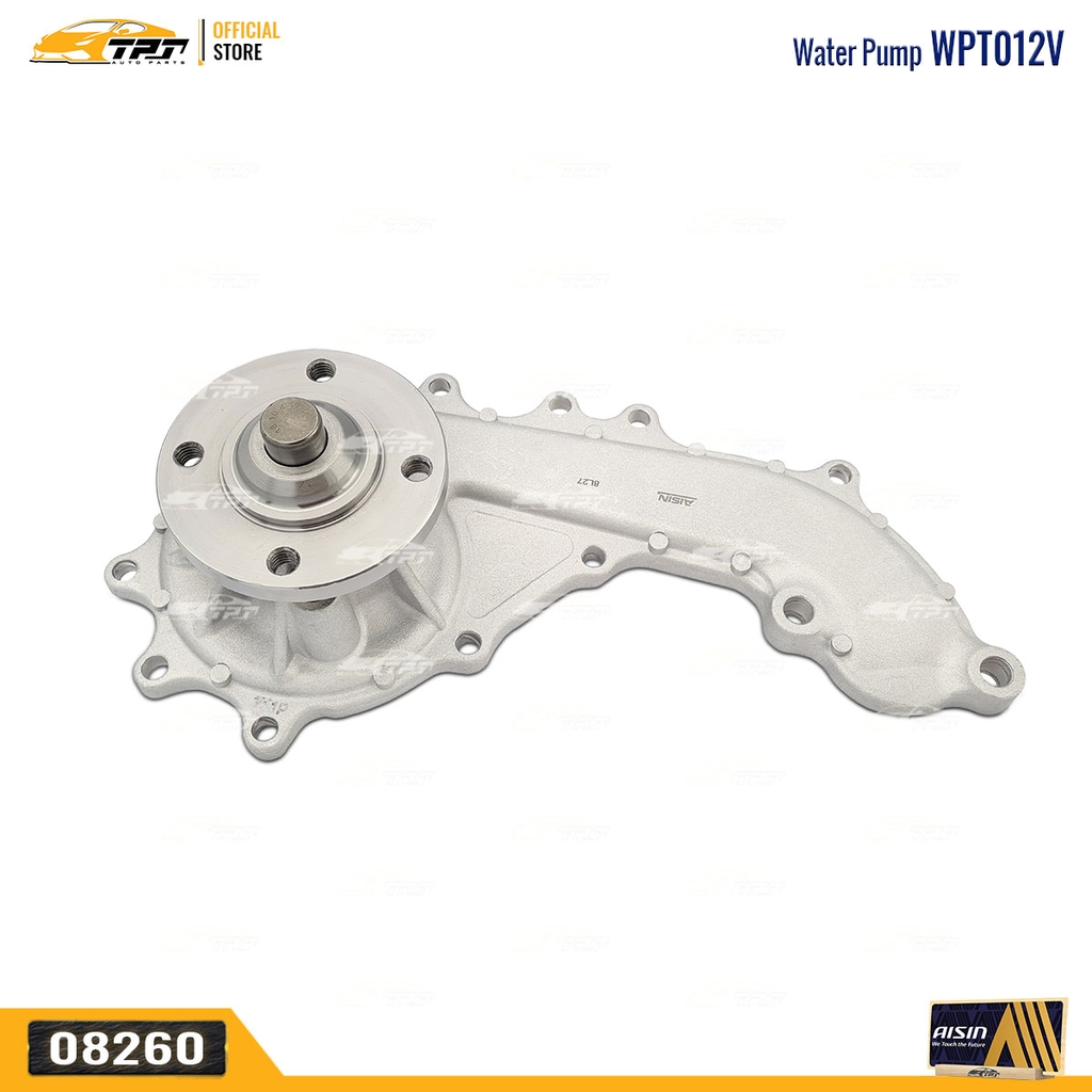 WPT012V Bơm Nước Toyota HIACE VN 2.0 (Máy Xăng) 98-05 HIACE VN 2.4 (Máy Xăng) 02-05 AISIN - Japan