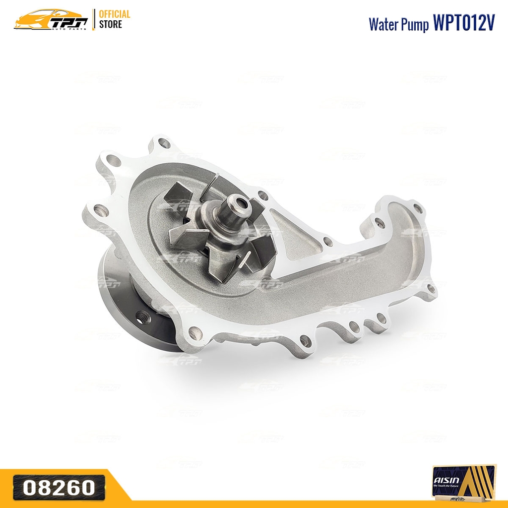 WPT012V Bơm Nước Toyota HIACE VN 2.0 (Máy Xăng) 98-05 HIACE VN 2.4 (Máy Xăng) 02-05 AISIN - Japan