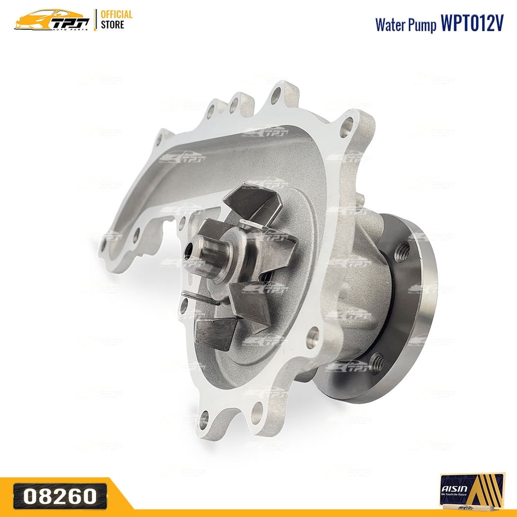 WPT012V Bơm Nước Toyota HIACE VN 2.0 (Máy Xăng) 98-05 HIACE VN 2.4 (Máy Xăng) 02-05 AISIN - Japan