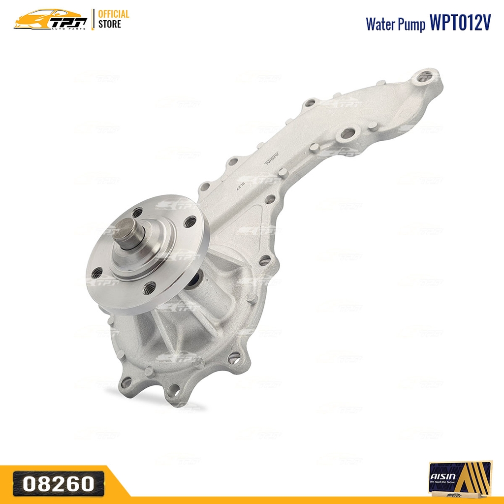 WPT012V Bơm Nước Toyota HIACE VN 2.0 (Máy Xăng) 98-05 HIACE VN 2.4 (Máy Xăng) 02-05 AISIN - Japan