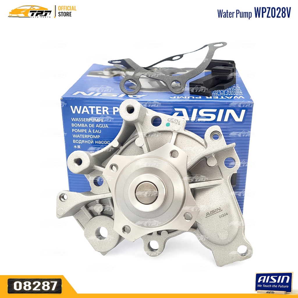 WPZ028V Bơm nước Ford LASER VN 1.8 01-05 - Mazda 323 VN 1.8 01-04 PREMACY VN 1.8 02-06 - Mazda 626 VN 2.0 98-03 Mazda 626 2.0 91-98 AISIN - Japan
