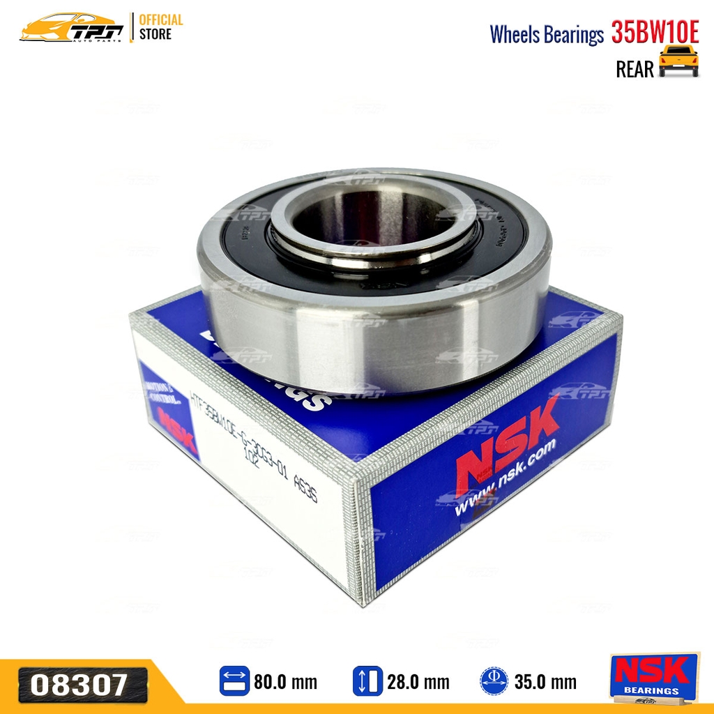 35BW10E - Bạc Đạn Bánh / Bi Bánh SAU Toyota ZACE - INNOVA 06-15 [35x80x28-21] NSK - Japan