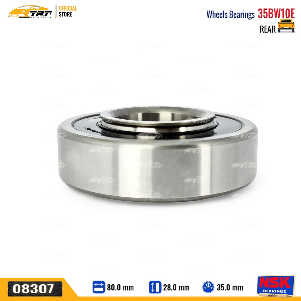 35BW10E - Bạc Đạn Bánh / Bi Bánh SAU Toyota ZACE - INNOVA 06-15 [35x80x28-21] NSK - Japan