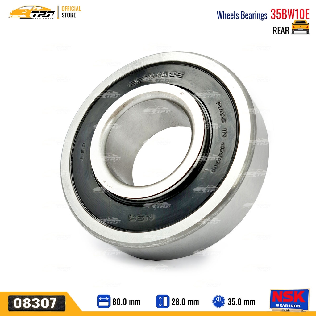 35BW10E - Bạc Đạn Bánh / Bi Bánh SAU Toyota ZACE - INNOVA 06-15 [35x80x28-21] NSK - Japan