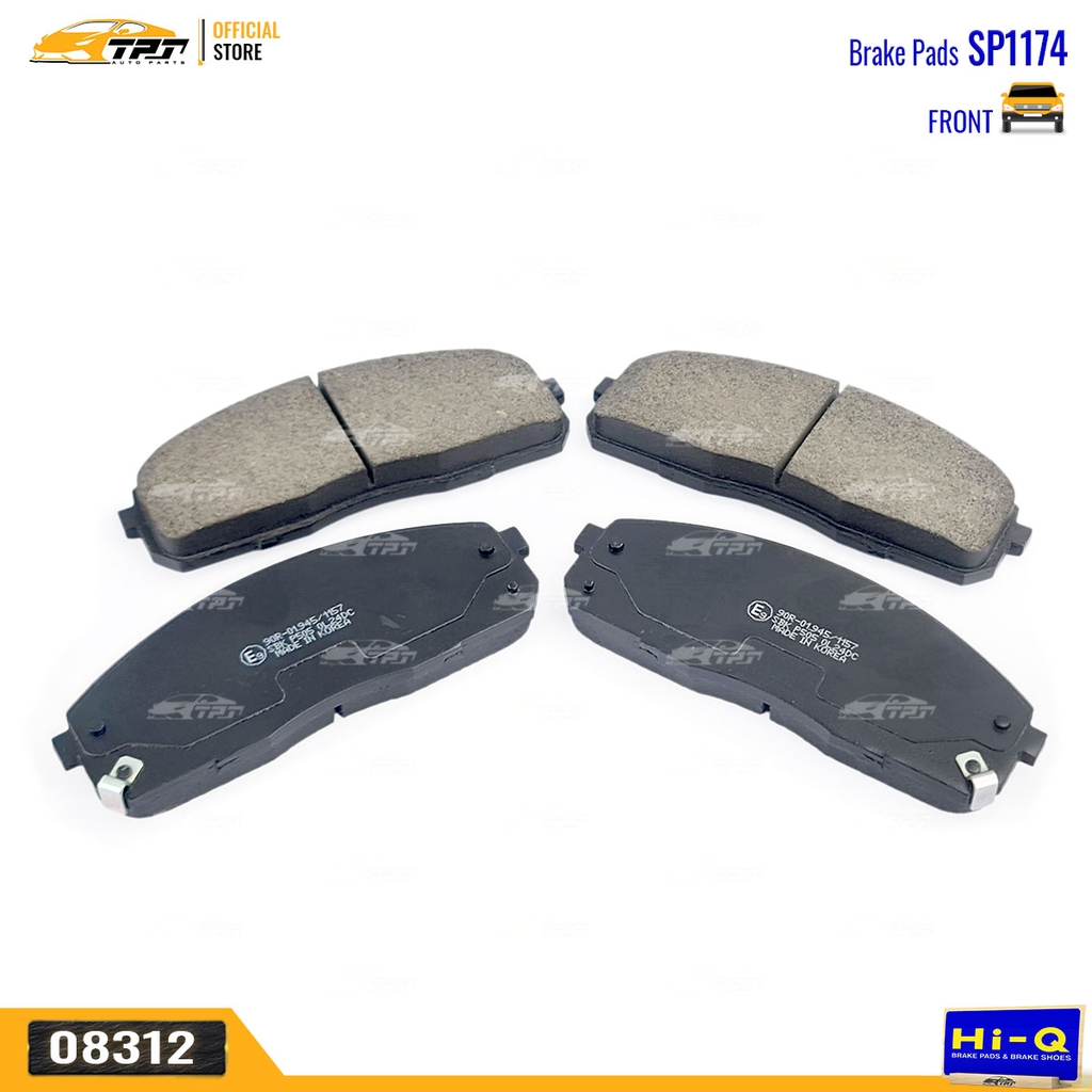 SP1174 Bố Thắng TRƯỚC Hyundai PORTER 2 - Hyundai H1 Hàng HiQ Sangsin - Korea