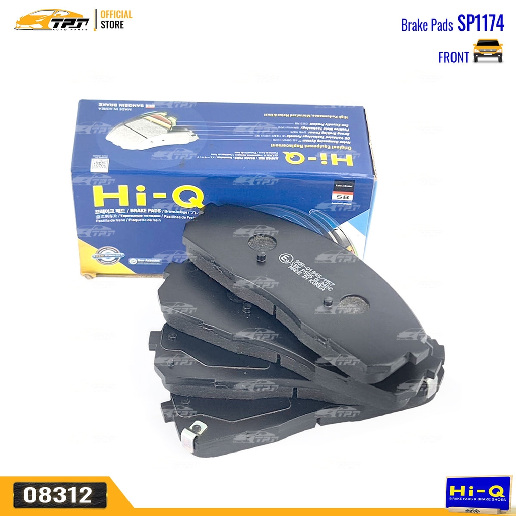 SP1174 Bố Thắng TRƯỚC Hyundai PORTER 2 - Hyundai H1 Hàng HiQ Sangsin - Korea