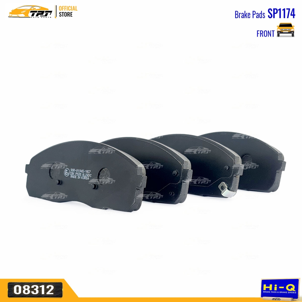 SP1174 Bố Thắng TRƯỚC Hyundai PORTER 2 - Hyundai H1 Hàng HiQ Sangsin - Korea