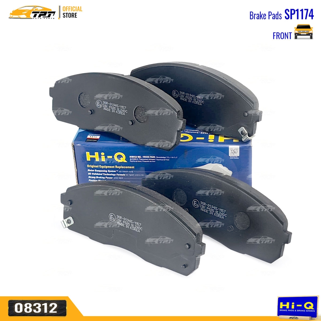 SP1174 Bố Thắng TRƯỚC Hyundai PORTER 2 - Hyundai H1 Hàng HiQ Sangsin - Korea