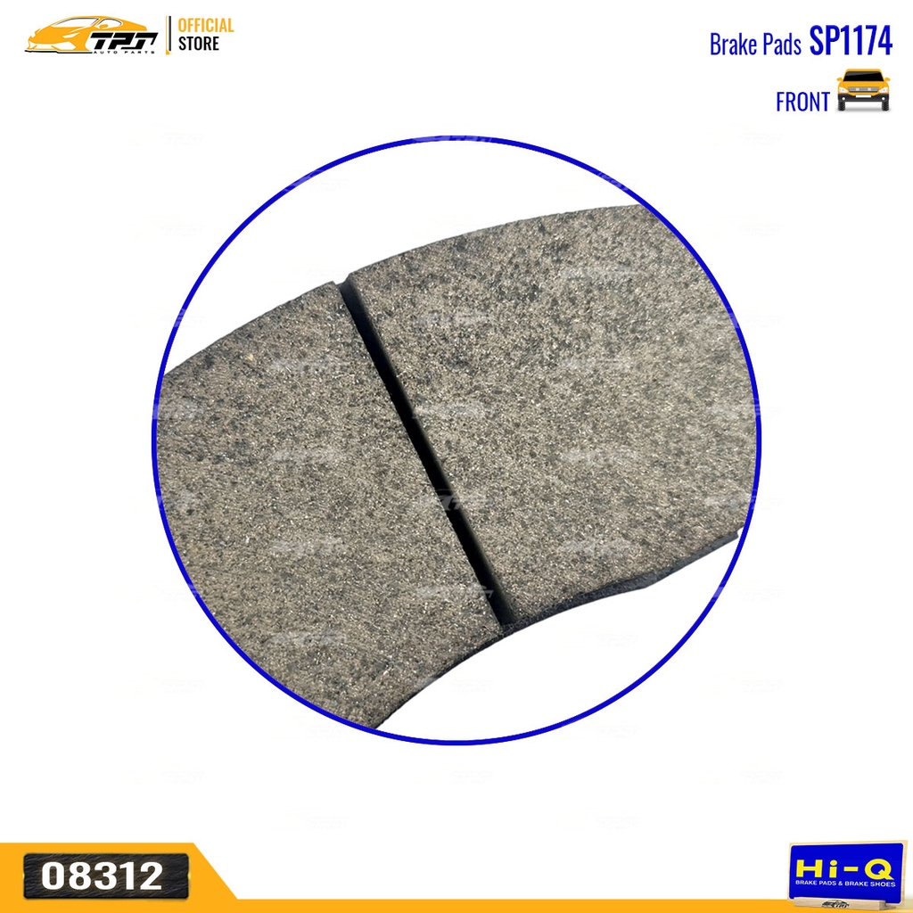 SP1174 Bố Thắng TRƯỚC Hyundai PORTER 2 - Hyundai H1 Hàng HiQ Sangsin - Korea