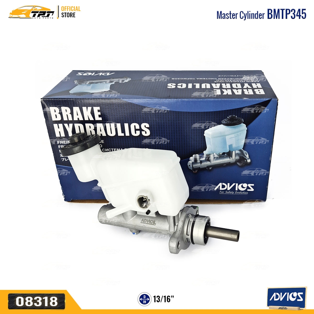 BMTP345 - Heo Cái / Tổng Phanh Toyota VIOS 07-14 YARIS 05-11 ADVICS - Japan