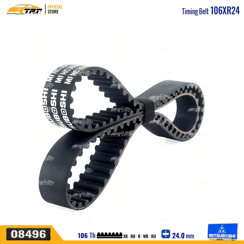 106XR24 Dây Curoa Cam / Dây Đai Răng Honda CIVIC 1.5 92-95 Mitsuboshi - Japan