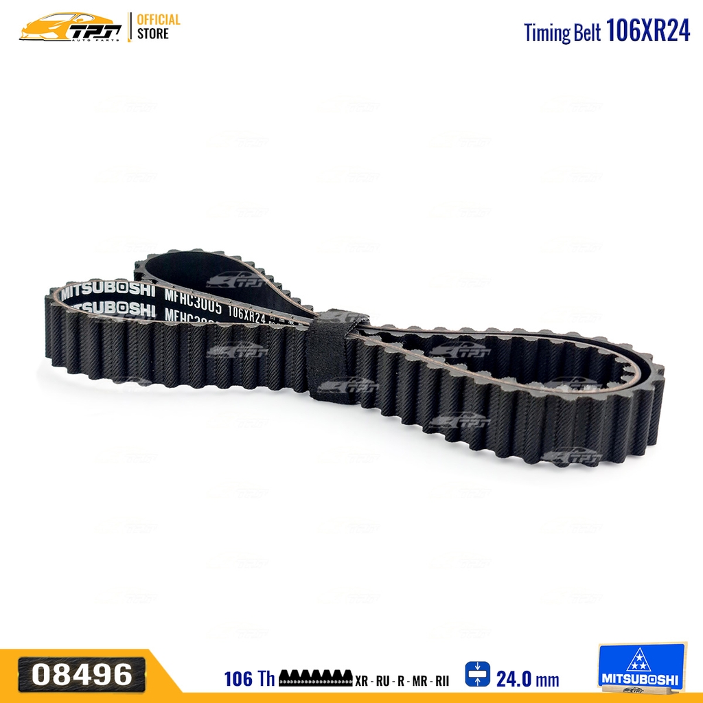 106XR24 Dây Curoa Cam / Dây Đai Răng Honda CIVIC 1.5 92-95 Mitsuboshi - Japan