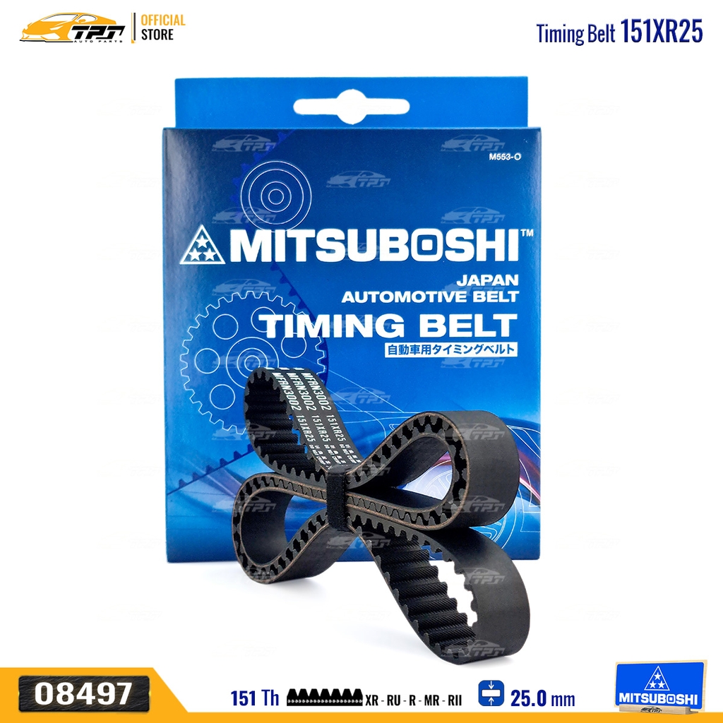 151XR25 Dây Curoa Cam / Dây Đai Răng Dacia SOLENZA 1.9D 03- Mitsuboshi - Japan