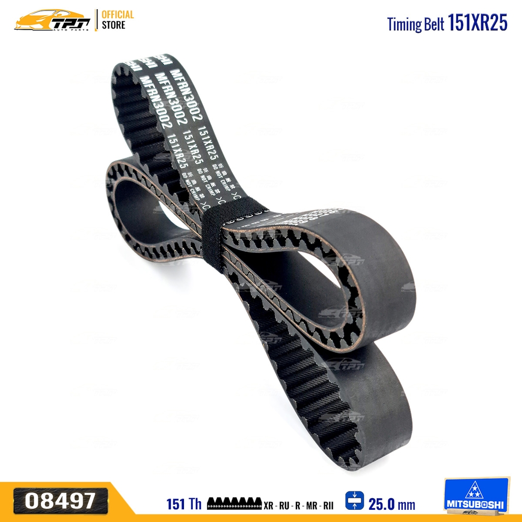 151XR25 Dây Curoa Cam / Dây Đai Răng Dacia SOLENZA 1.9D 03- Mitsuboshi - Japan