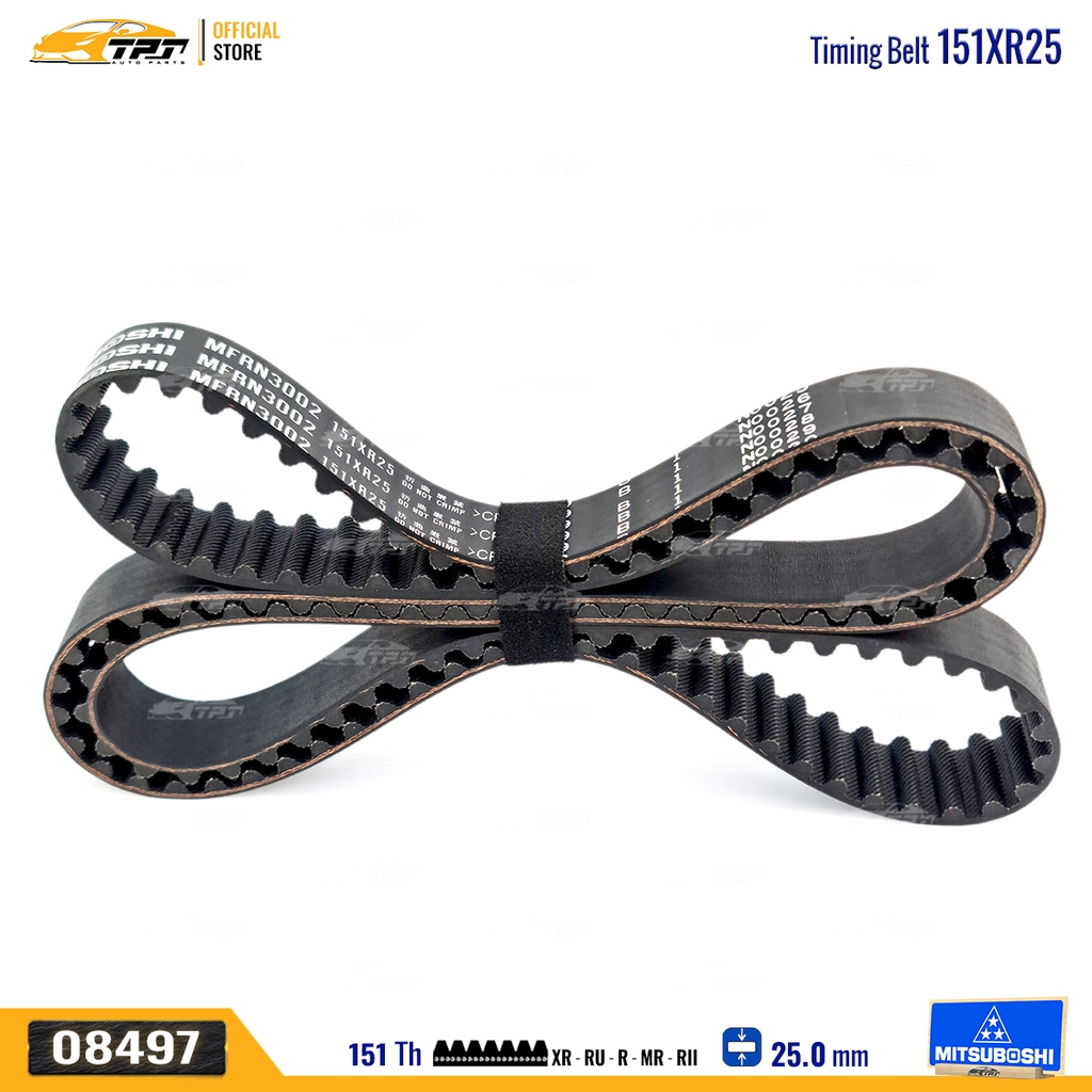 151XR25 Dây Curoa Cam / Dây Đai Răng Dacia SOLENZA 1.9D 03- Mitsuboshi - Japan