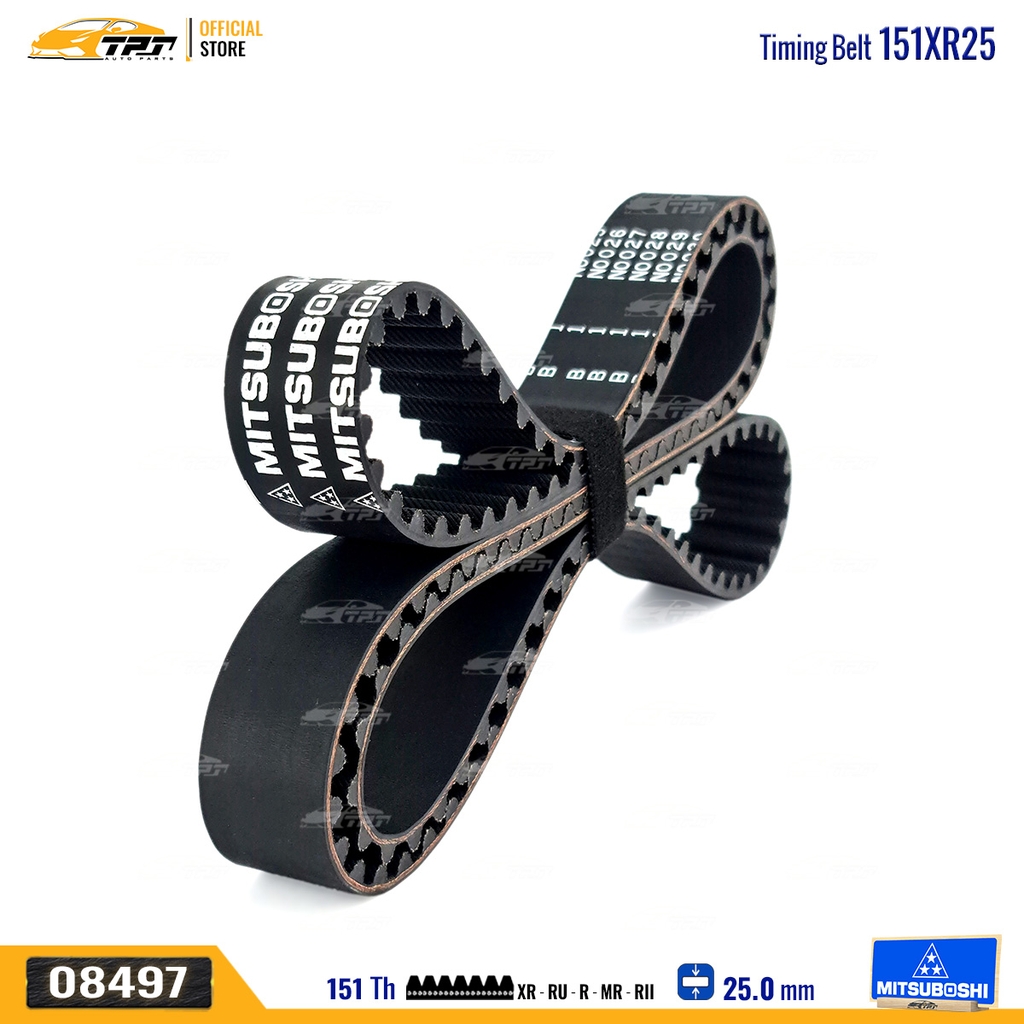 151XR25 Dây Curoa Cam / Dây Đai Răng Dacia SOLENZA 1.9D 03- Mitsuboshi - Japan