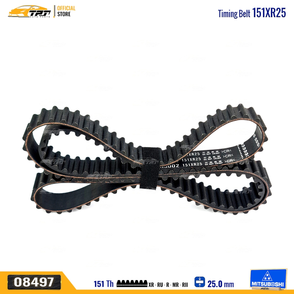 151XR25 Dây Curoa Cam / Dây Đai Răng Dacia SOLENZA 1.9D 03- Mitsuboshi - Japan