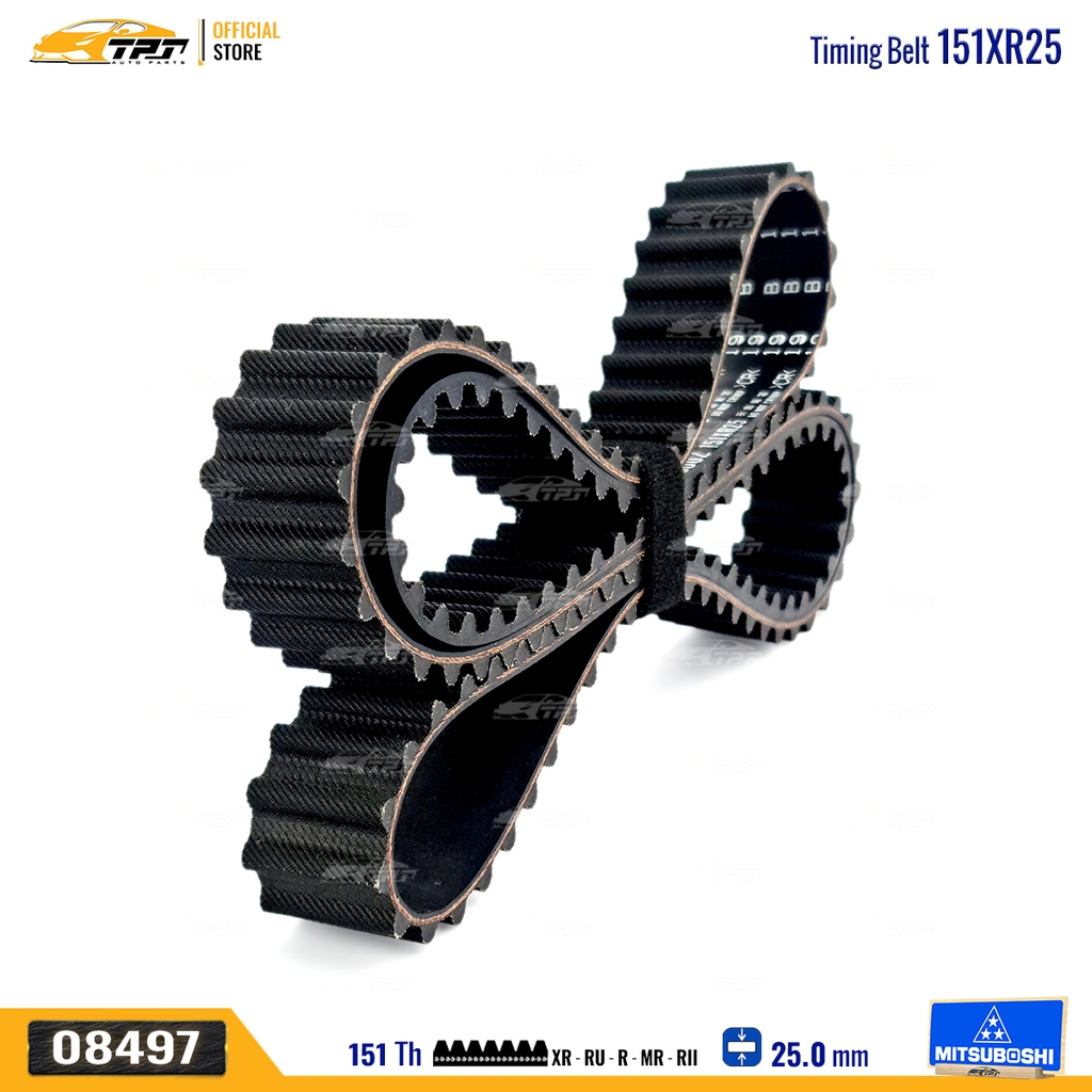 151XR25 Dây Curoa Cam / Dây Đai Răng Dacia SOLENZA 1.9D 03- Mitsuboshi - Japan