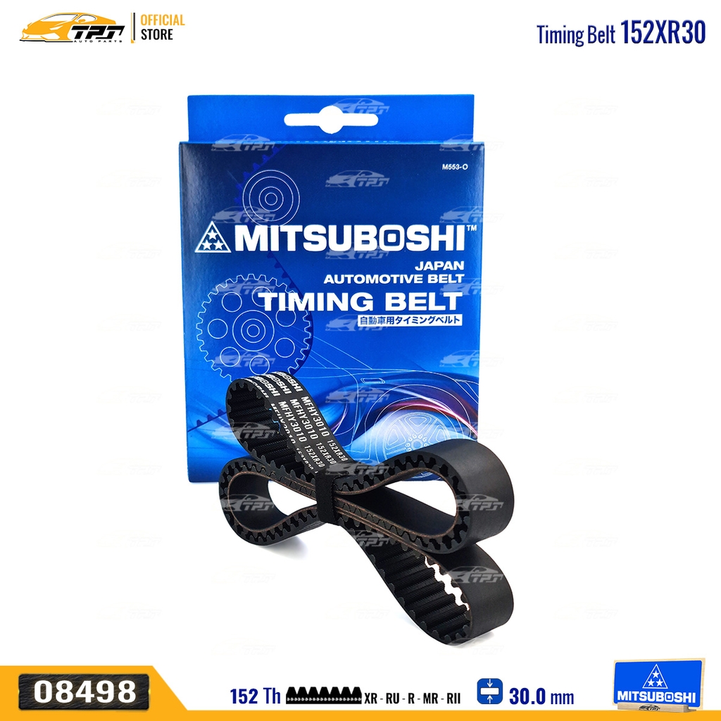 152XR30 Dây Curoa Cam / Dây Đai Răng Hyundai TERRACAN 2.9 Kia BONGO 3 CANIVAL Mitsuboshi - Japan