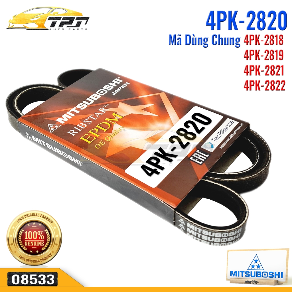 4PK2820 Dây Curoa MITSUBOSHI - Japan