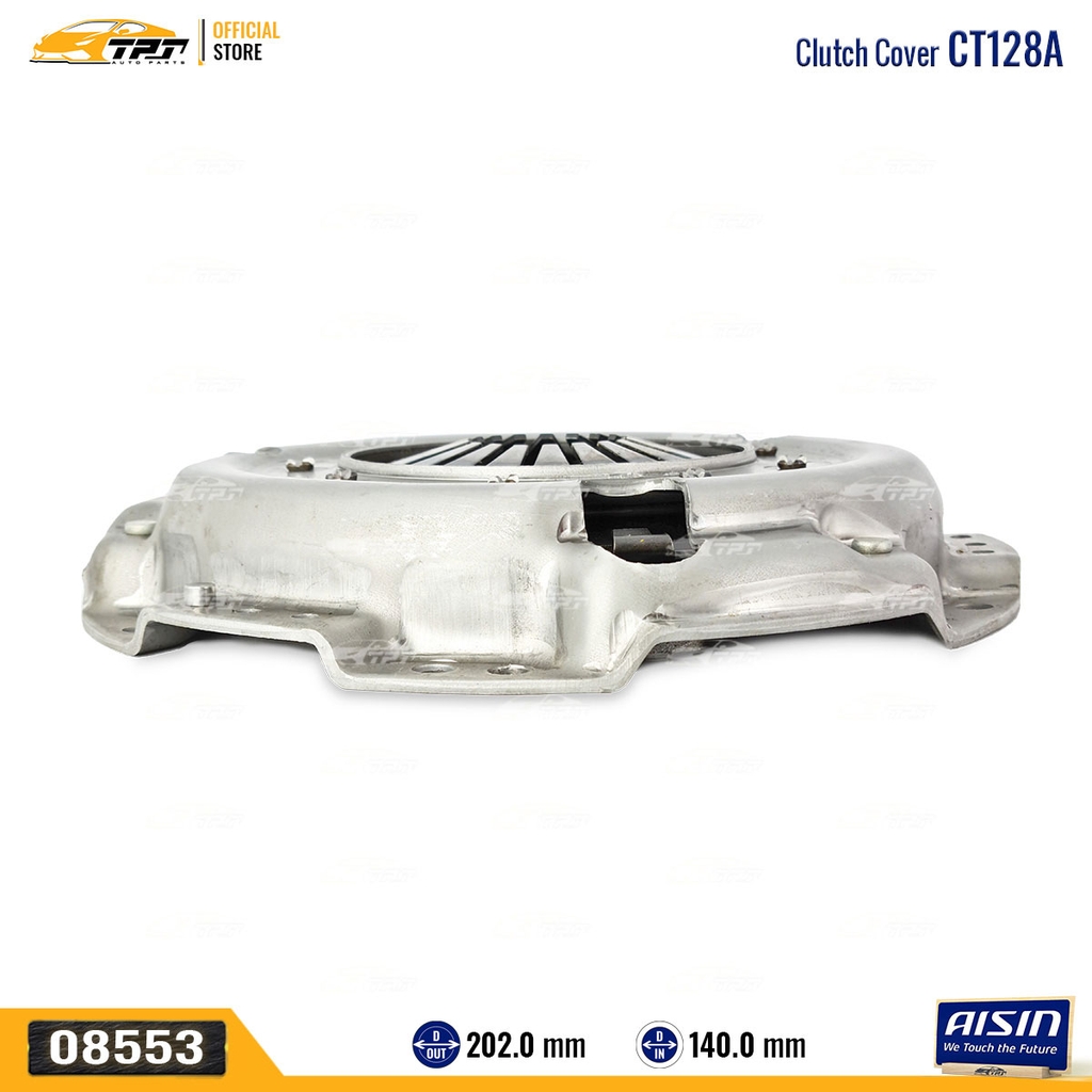 CT128A - Mâm Ép - Bàn Ép Ly Hợp Toyota VIOS 1.3 YARIS 1.3 [202-140] AISIN - Japan