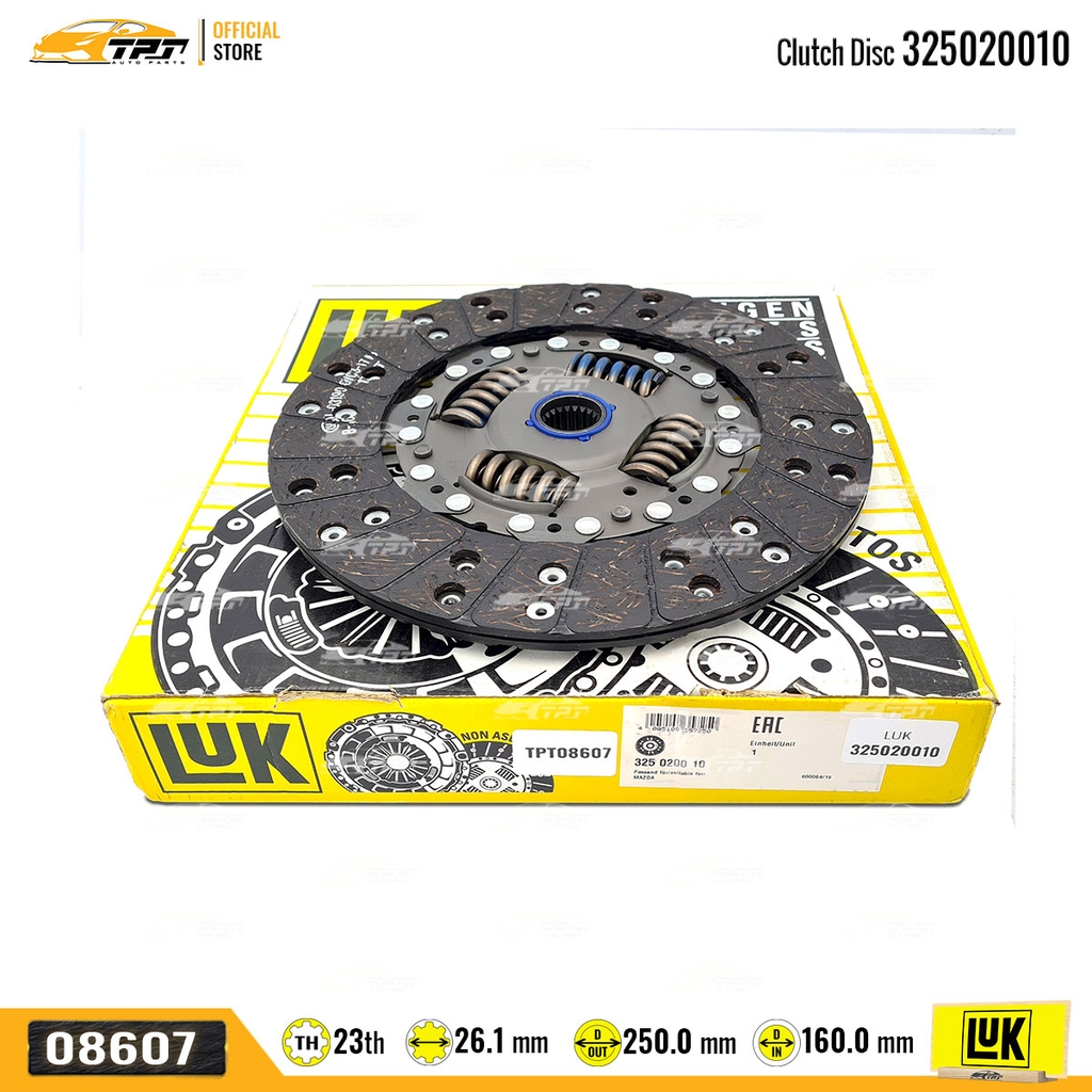 325020010 - Lá Côn Ford RANGER 01-09 - EVEREST 05-15 Mitsubishi PAJERO 91-02 [23R-250-26.1] LUK - Germany