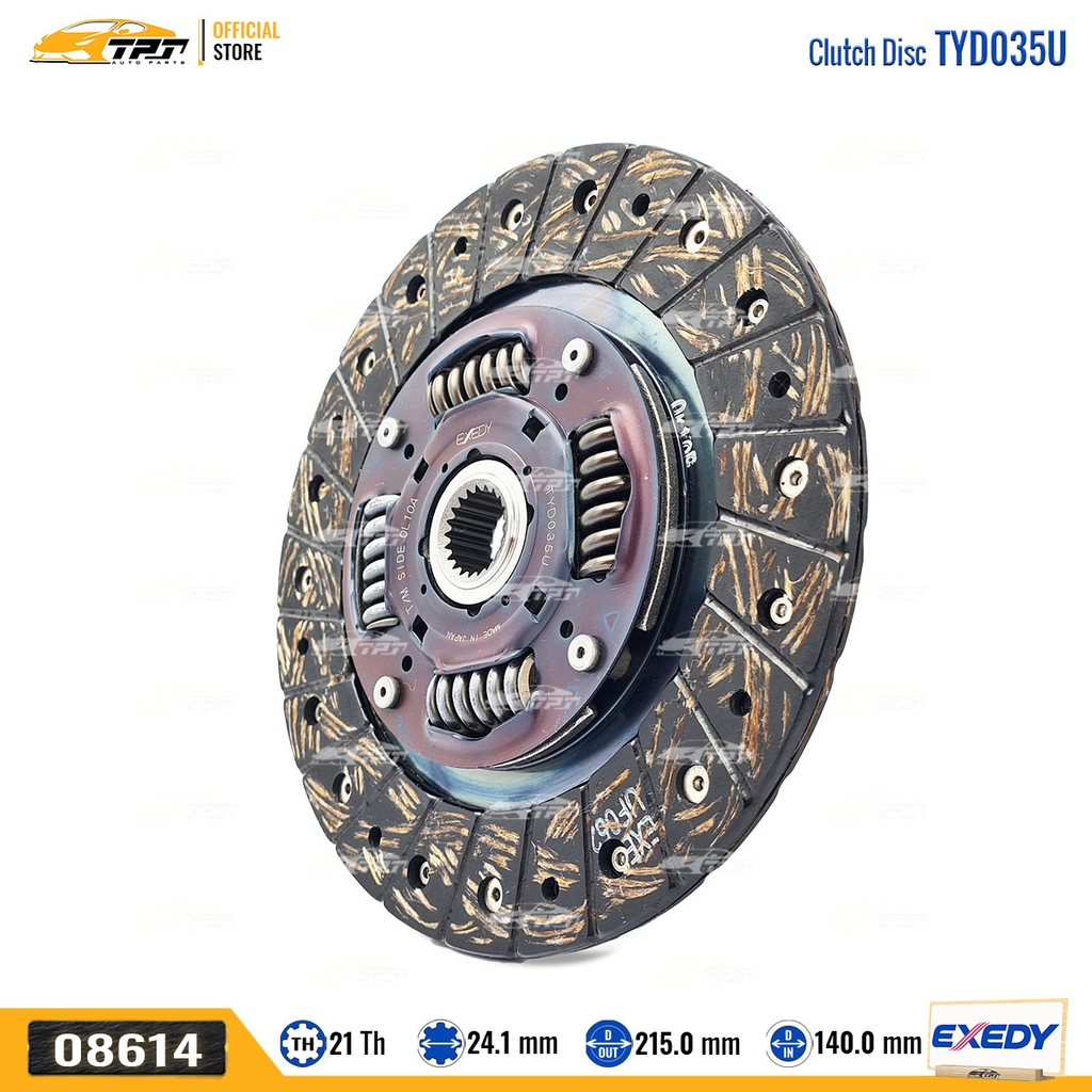 TYD035U Lá Côn Toyota VIOS 1.5 YARIS 1.5 [21R-212-24.1] EXEDY - Japan