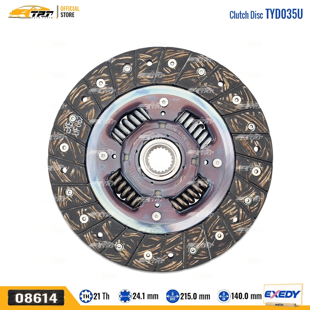 TYD035U Lá Côn Toyota VIOS 1.5 YARIS 1.5 [21R-212-24.1] EXEDY - Japan