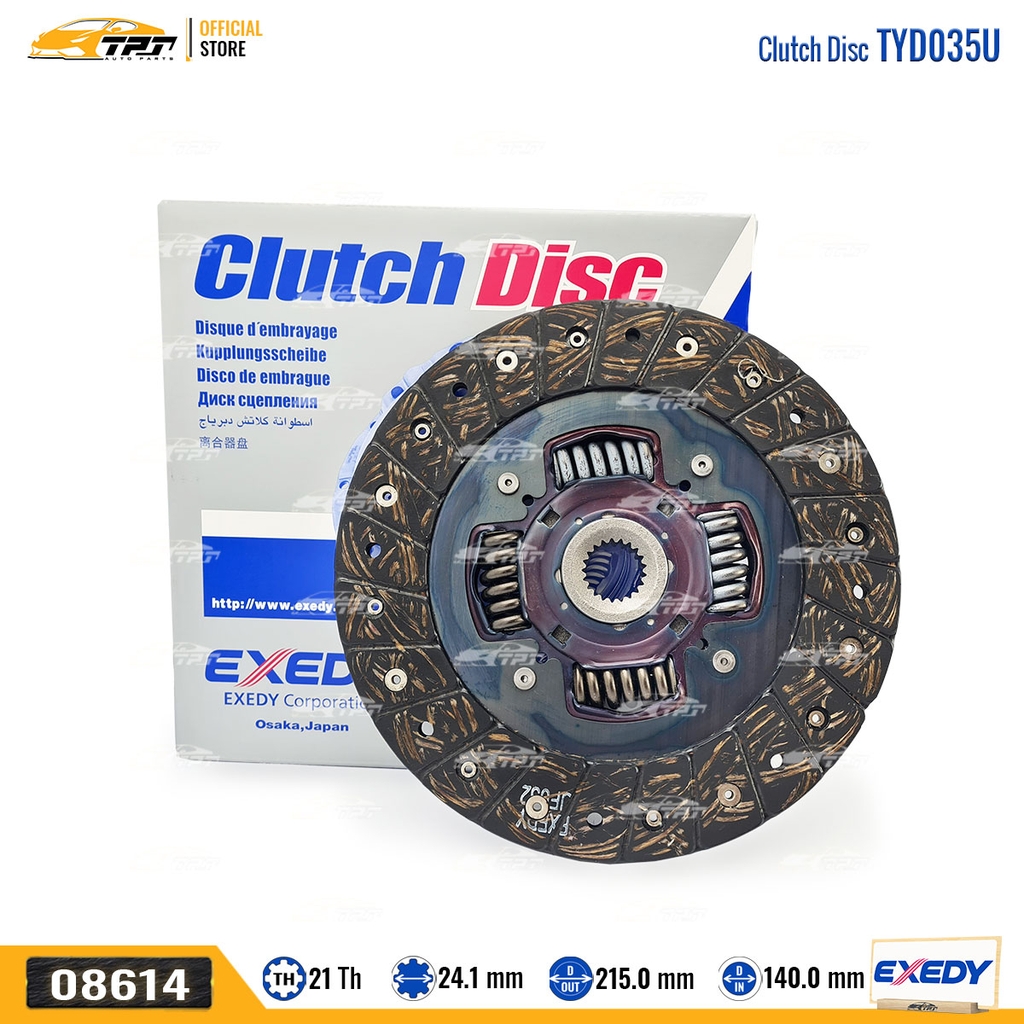 TYD035U Lá Côn Toyota VIOS 1.5 YARIS 1.5 [21R-212-24.1] EXEDY - Japan