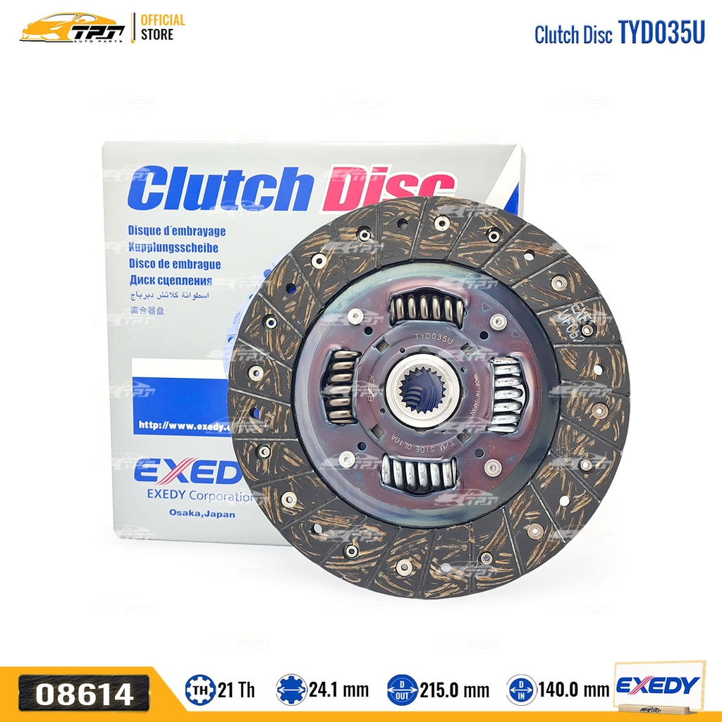 TYD035U Lá Côn Toyota VIOS 1.5 YARIS 1.5 [21R-212-24.1] EXEDY - Japan