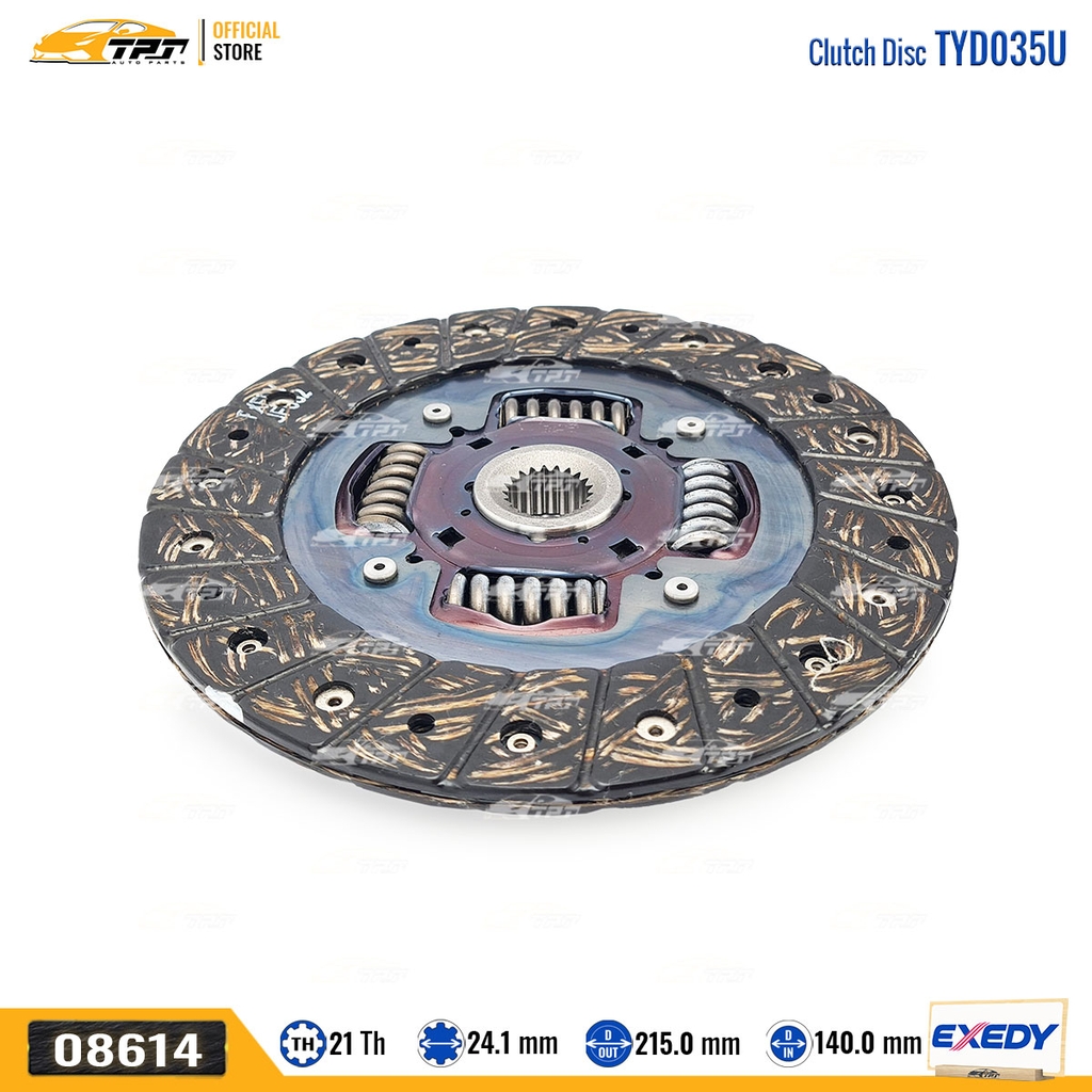 TYD035U Lá Côn Toyota VIOS 1.5 YARIS 1.5 [21R-212-24.1] EXEDY - Japan