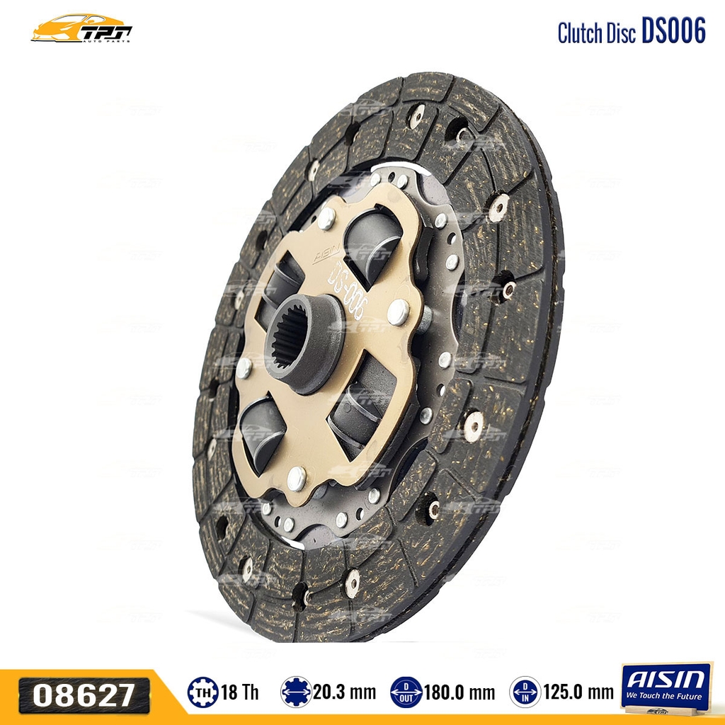 DS006 - Lá Côn Suzuki Carry 550KG (Loại Cao Su) [18R-180-20.3] AISIN - Japan