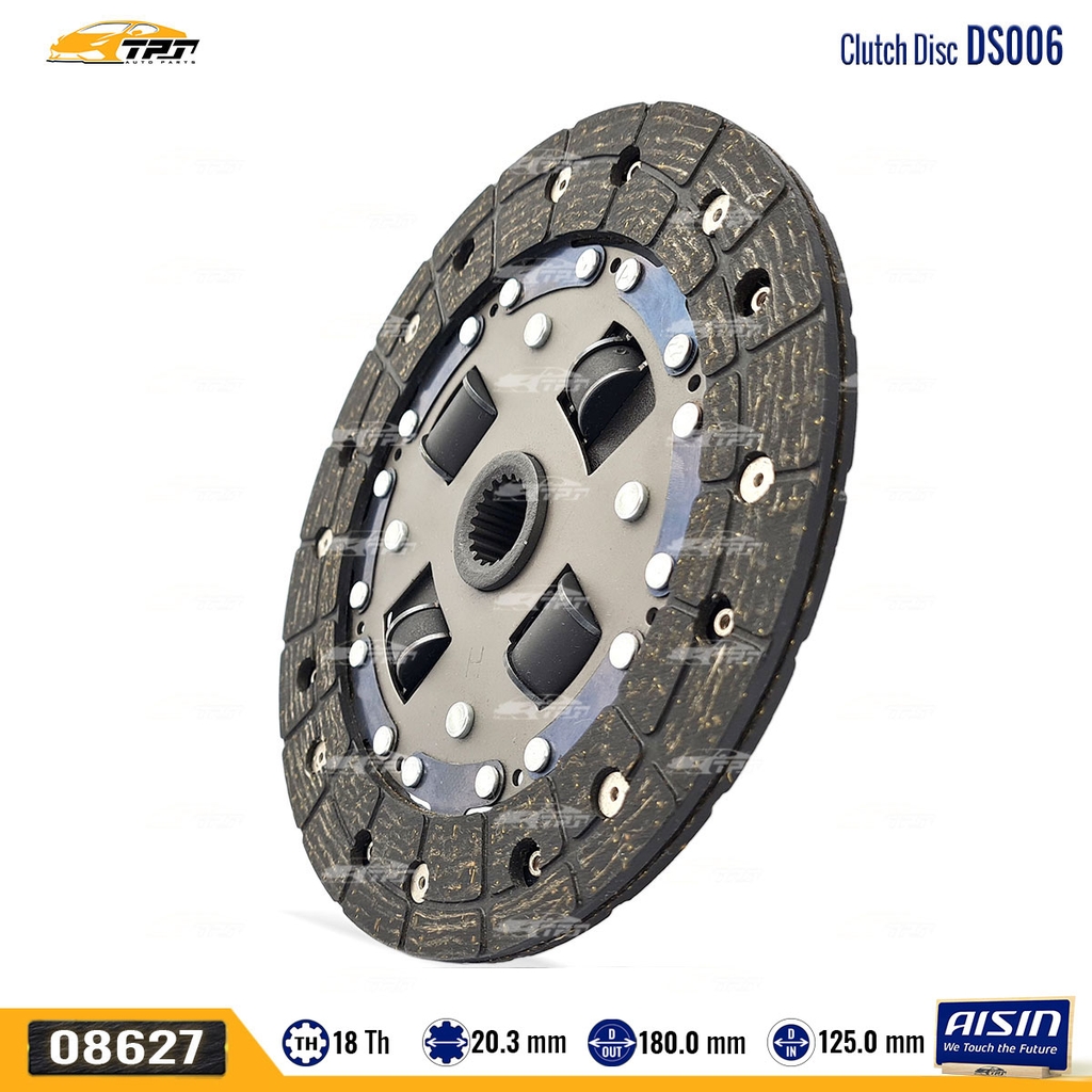 DS006 - Lá Côn Suzuki Carry 550KG (Loại Cao Su) [18R-180-20.3] AISIN - Japan